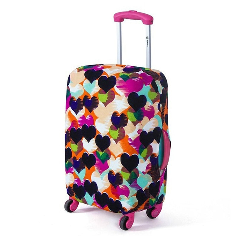 Elastic Fabric luggage Cover Travel Accessories Cute Kids